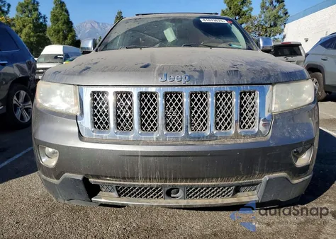 2012 Jeep Grand Cherokee Overland z USA, uszkodzony, nr VIN 1C4RJFCG2CC132275